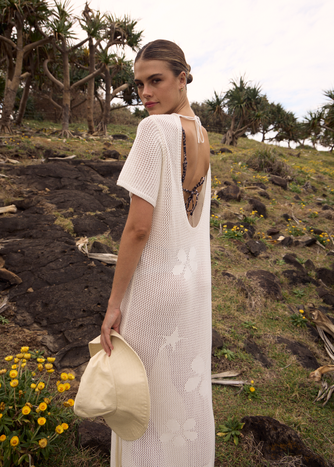 Afends Riley Knit Maxi Dress