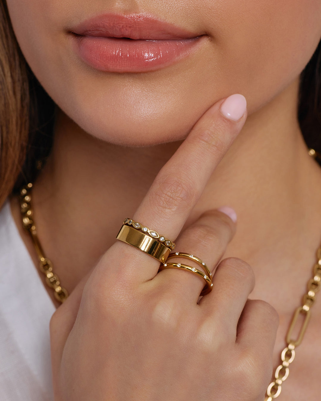 Arms Of Eve Aurelie Gold Ring