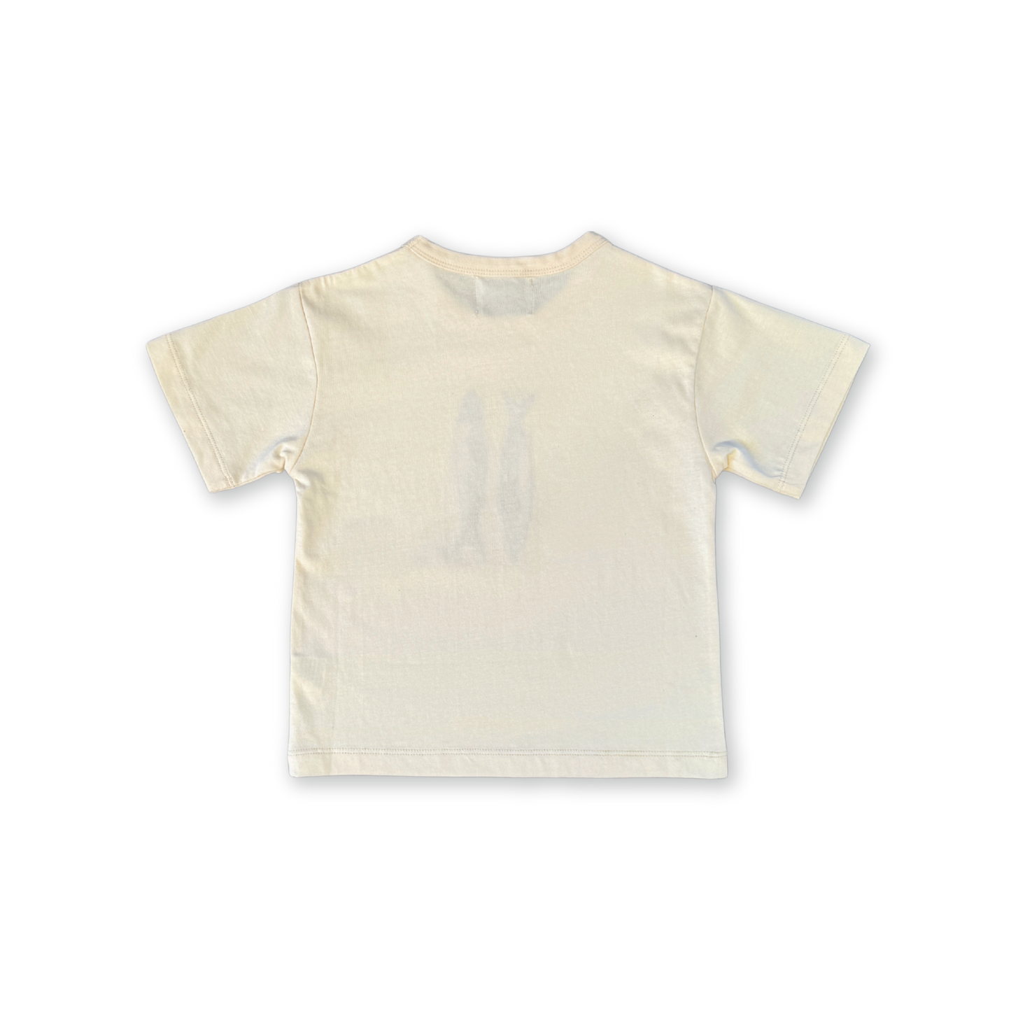 Grown Sardine Embroidered Tee - Milk