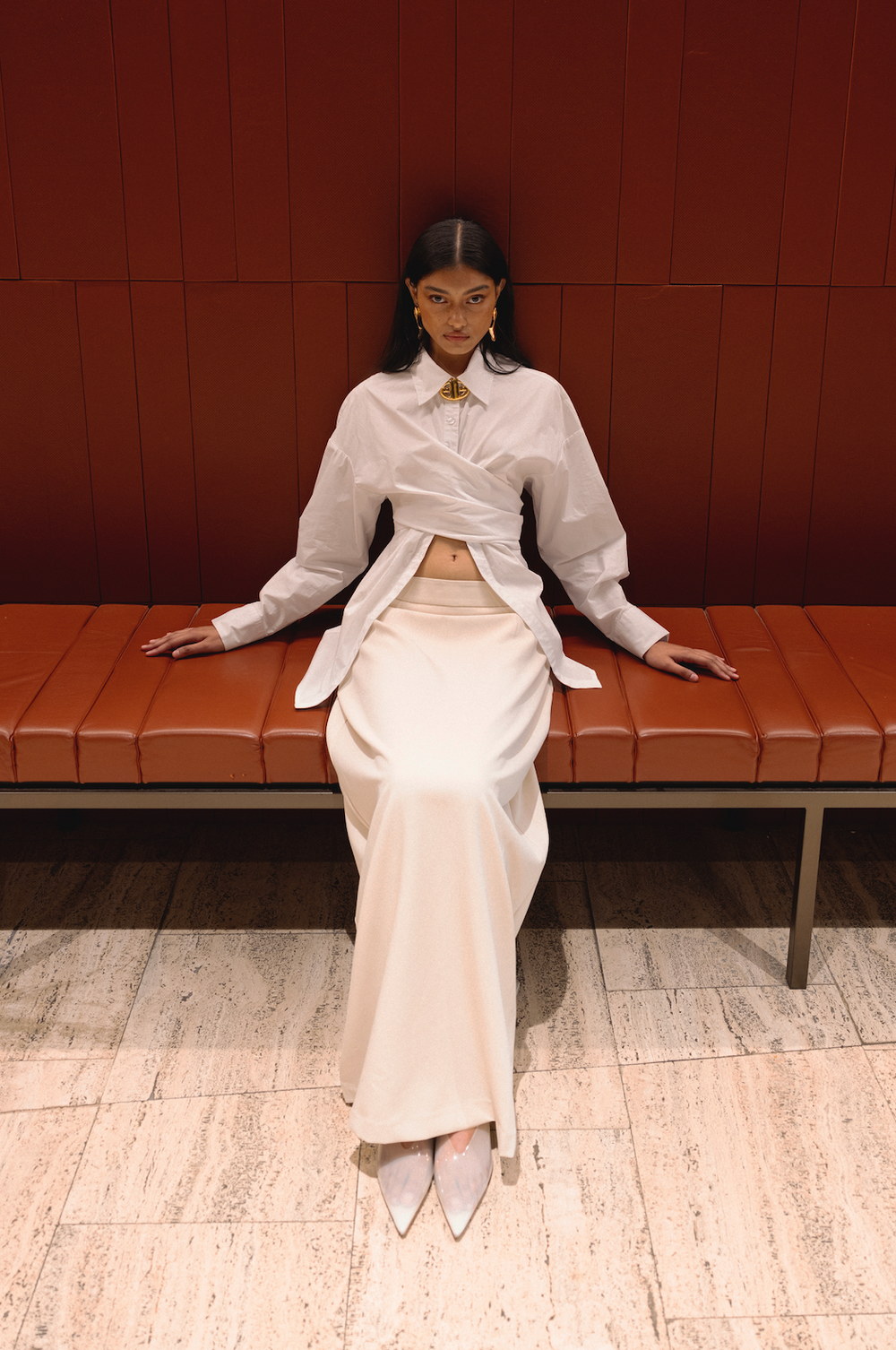 Modalita' Vacanza Wrap Shirt - White