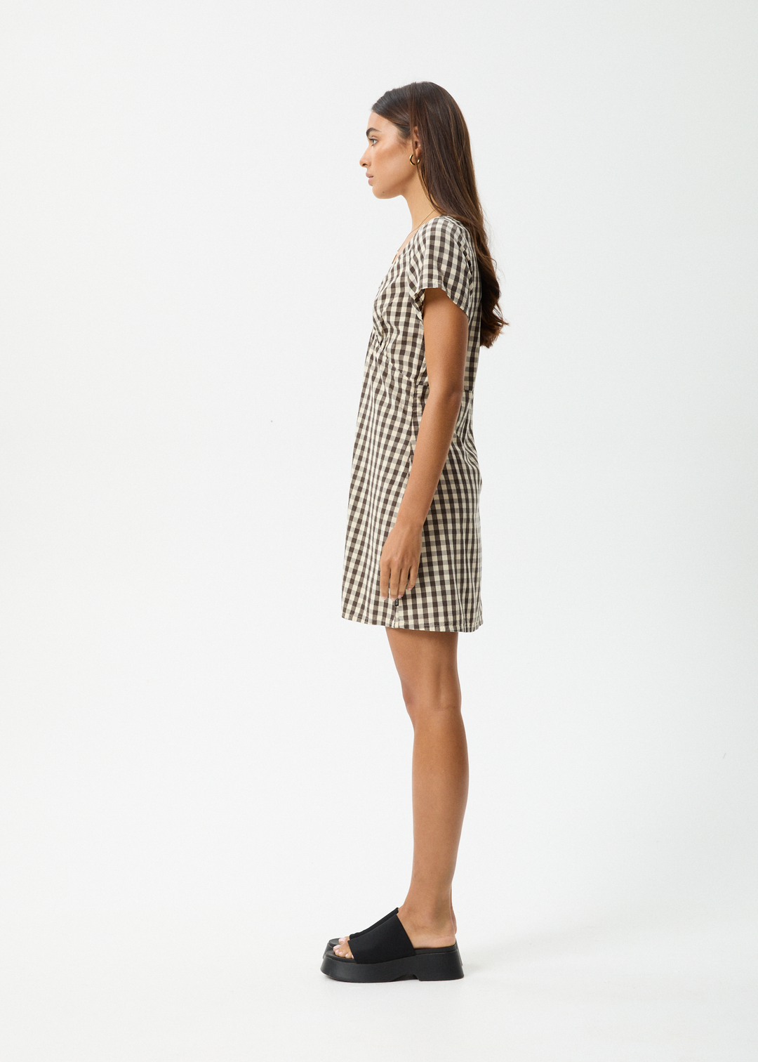 Afends - Gambet Check Tea Dress