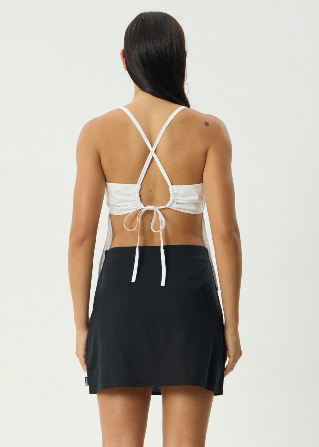 Afends Annalise Strappy Top White