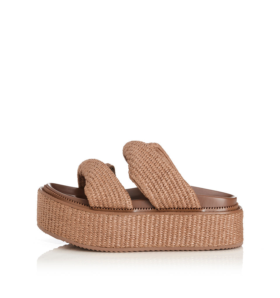 Alias Mae Yvette Pecan Raffia