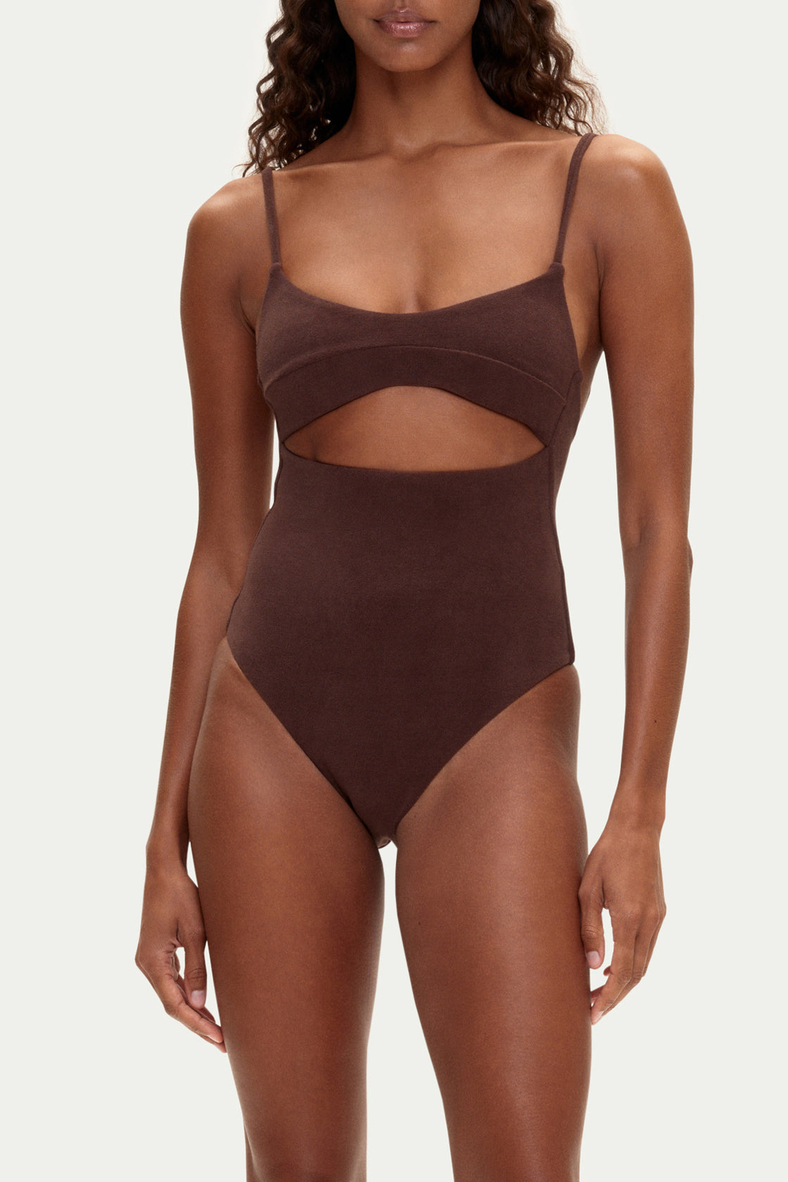 Zulu and Zephyr Towelling One Piece - Chocolate
