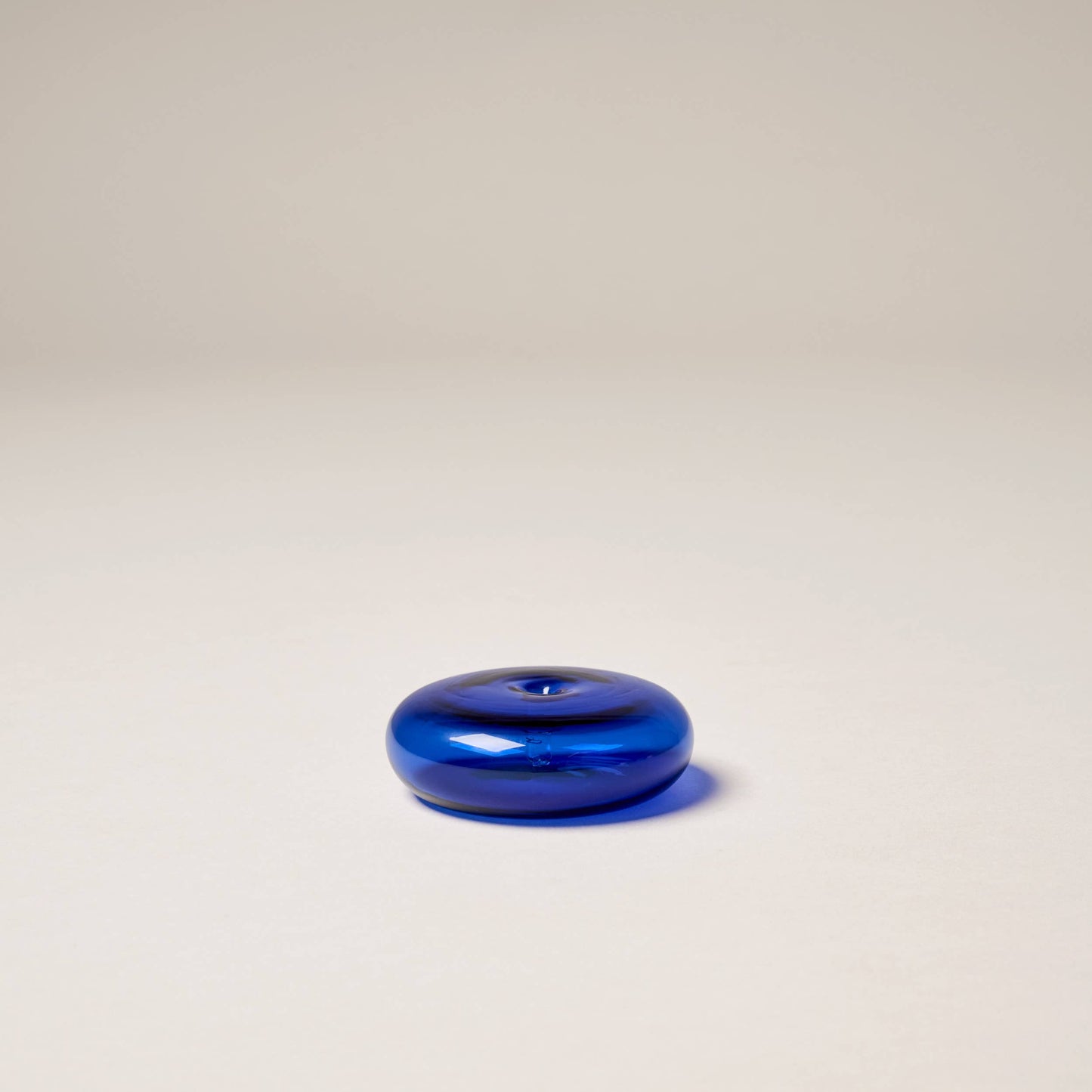 Gentle Habits - Glass Vessel Incense Holder - COBALT