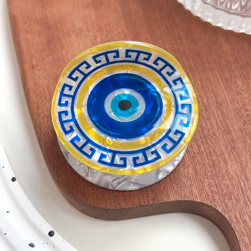 Haze Evil Eye Hair Claw - Medium