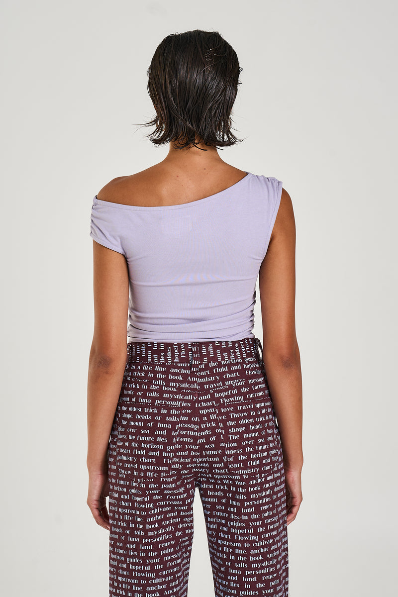 Summi Summi OFF SHOULDER TANK - LiLAC