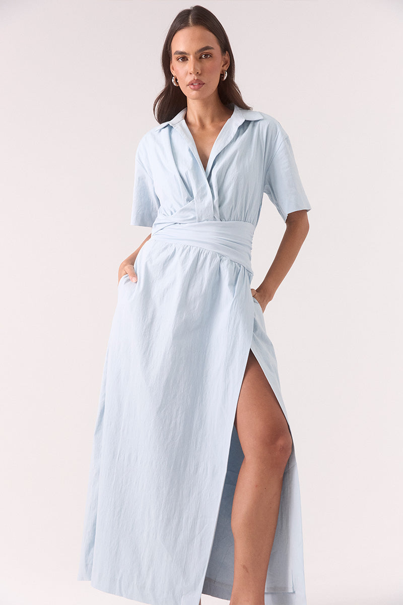 Sovere ATLAS DRESS - VISTA BLUE